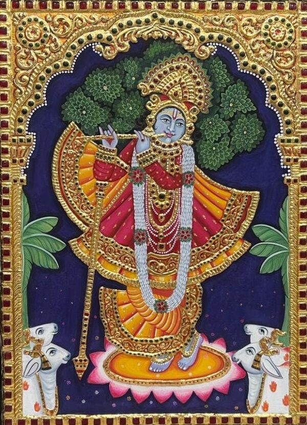 Krishna - Tanjore