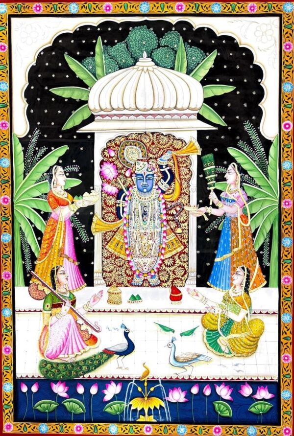 Raj Bhog Darshan - Pichwai