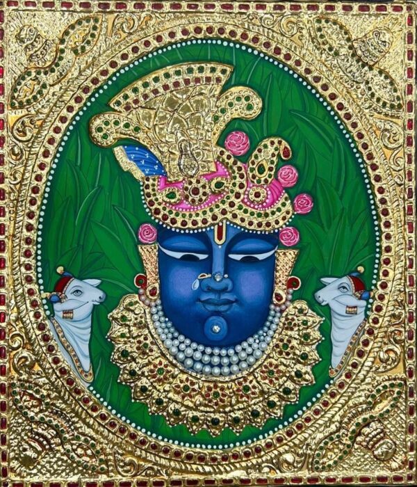 Shreenathji Mukharvind - Tanjore